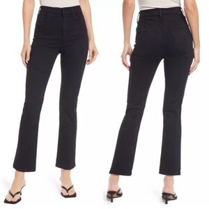 Mother black Denim High waisted Rider ankle